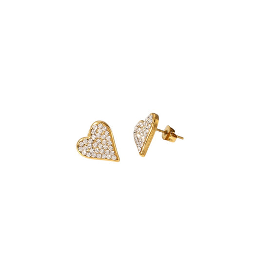 Arete corazón circonia