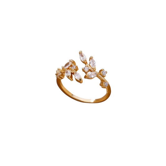 Anillo hoja 🍃