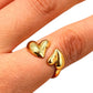 Anillo ajustable corazón
