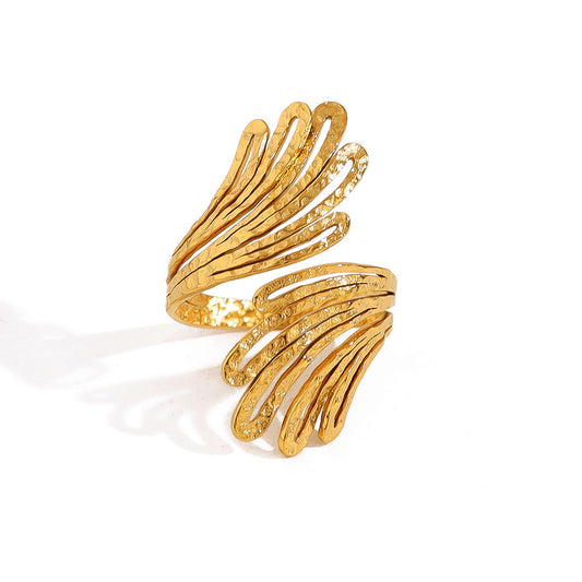 Anillo ajustable hoja