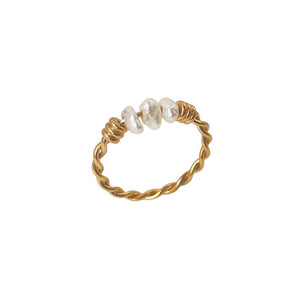 Anillo perla