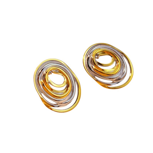 Arete aro  bicolor