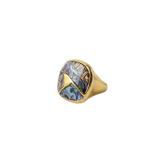 Anillo madre perla