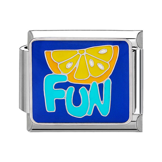 Charm naranja