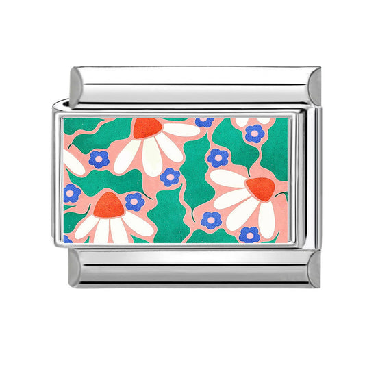 Charm flor blanca