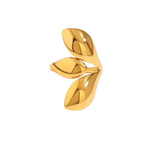Anillo hojas
