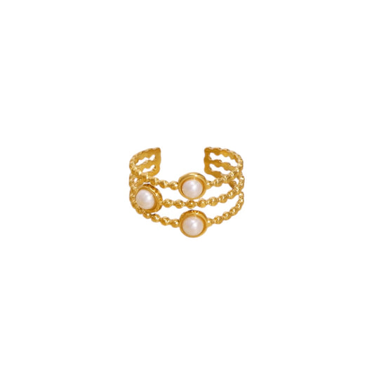 Anillo perla